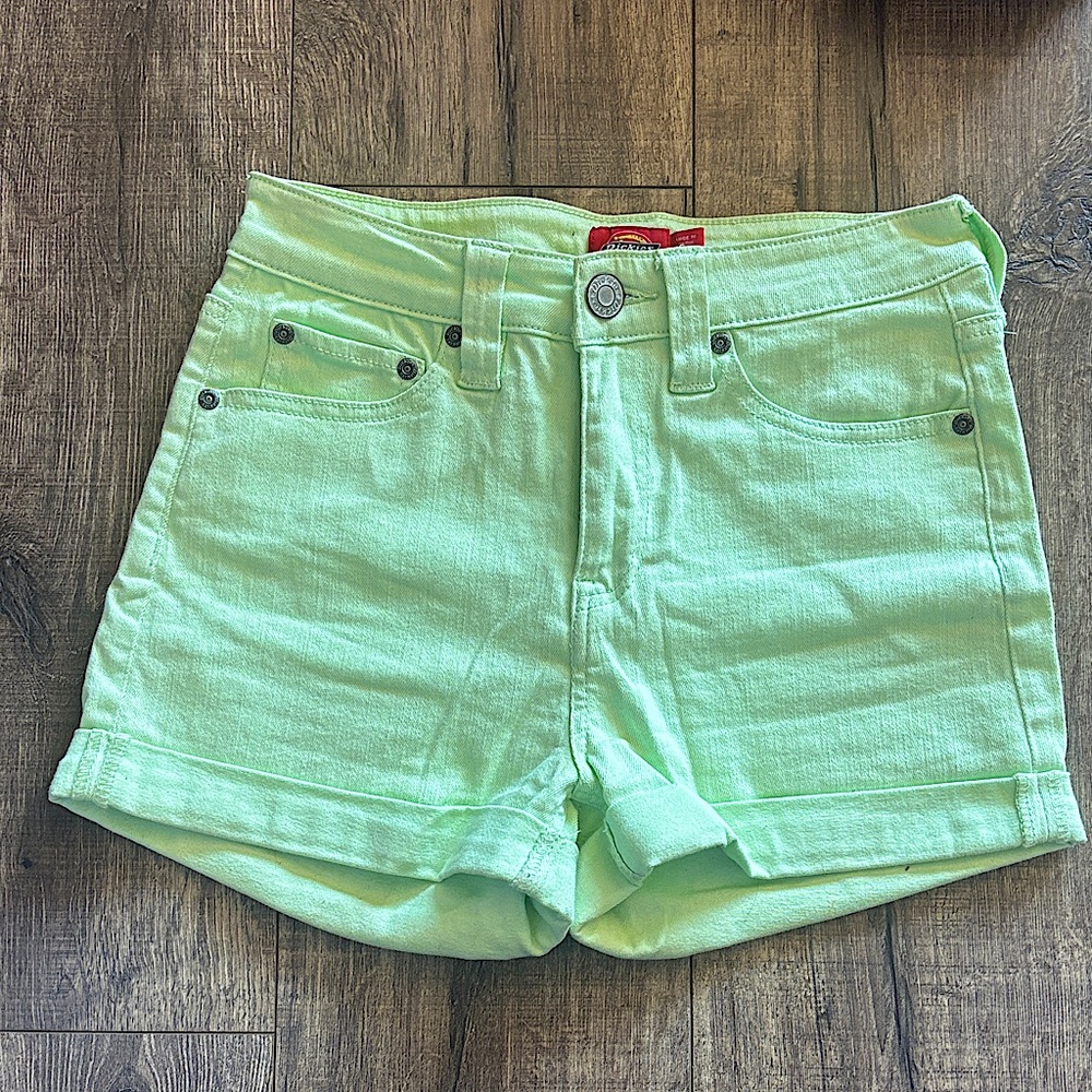 Mint Green Women's Dickie’s Shorts